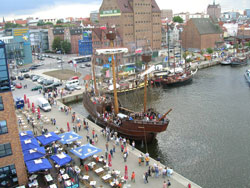Der Stadthafen zur Hanse Sail